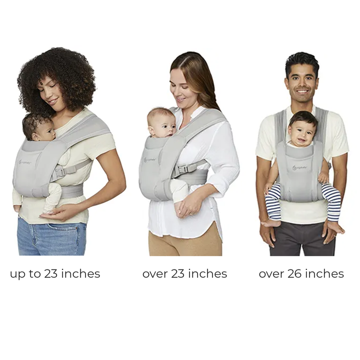 Ergo Baby - Embrace Soft Air Mesh - Soft Grey