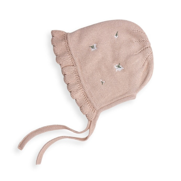 Saga Copenhagen- Baby Bonnet - Mellow Rose