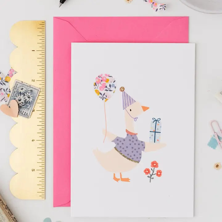 The Charming Press - Birthday Card - Goose