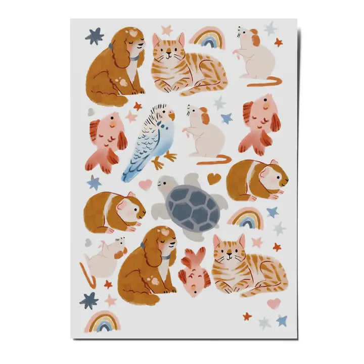 Nuukk - Temporary Organic Tattoo Sheets - Pets