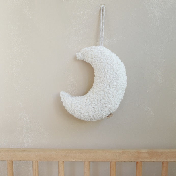 Babyly - Teddy Wall Decoration  - Moon - Cream - Mabel & Fox