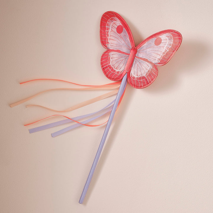 Ginger Ray - Red & Lilac Butterfly Wand