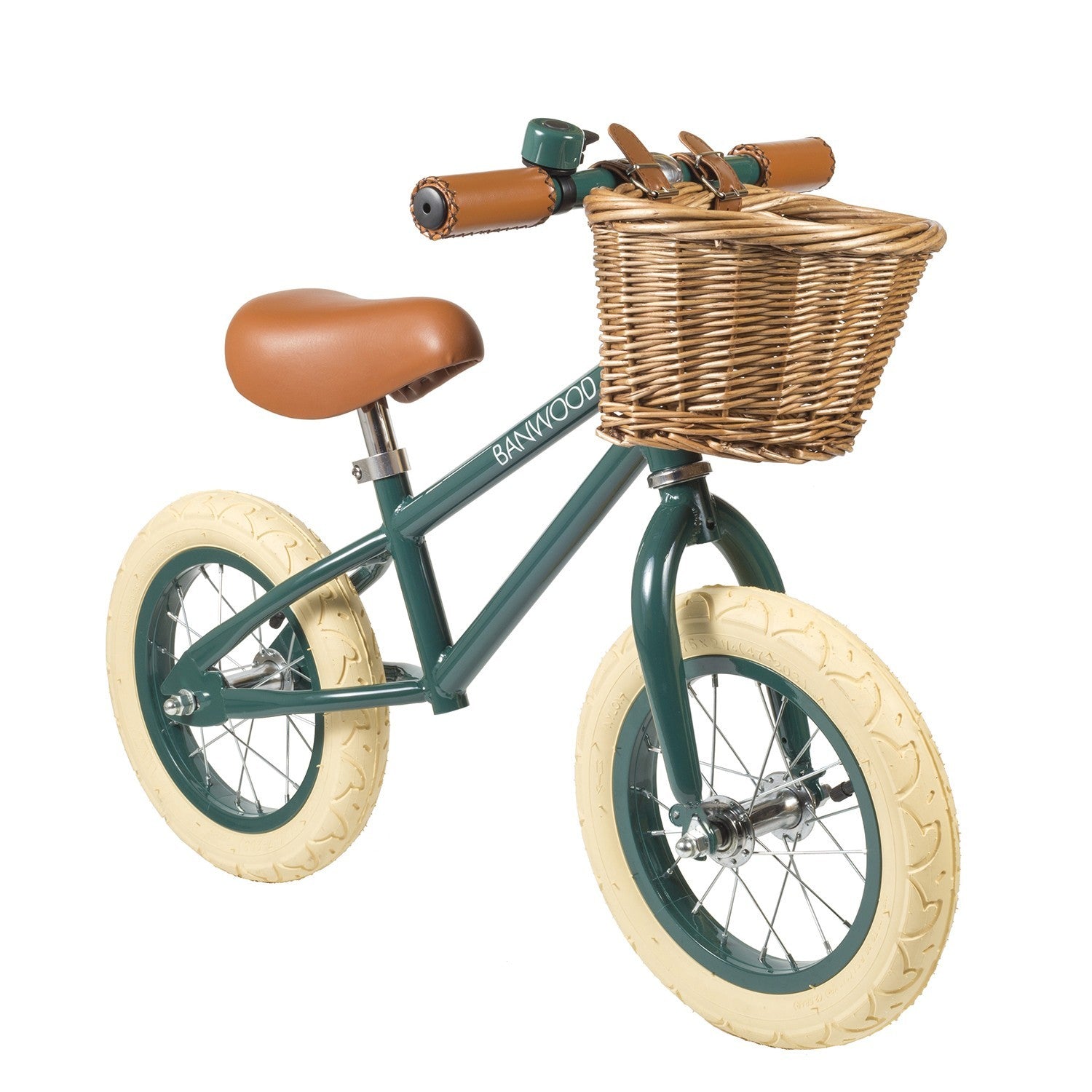 Vintage balance bike with on sale basket