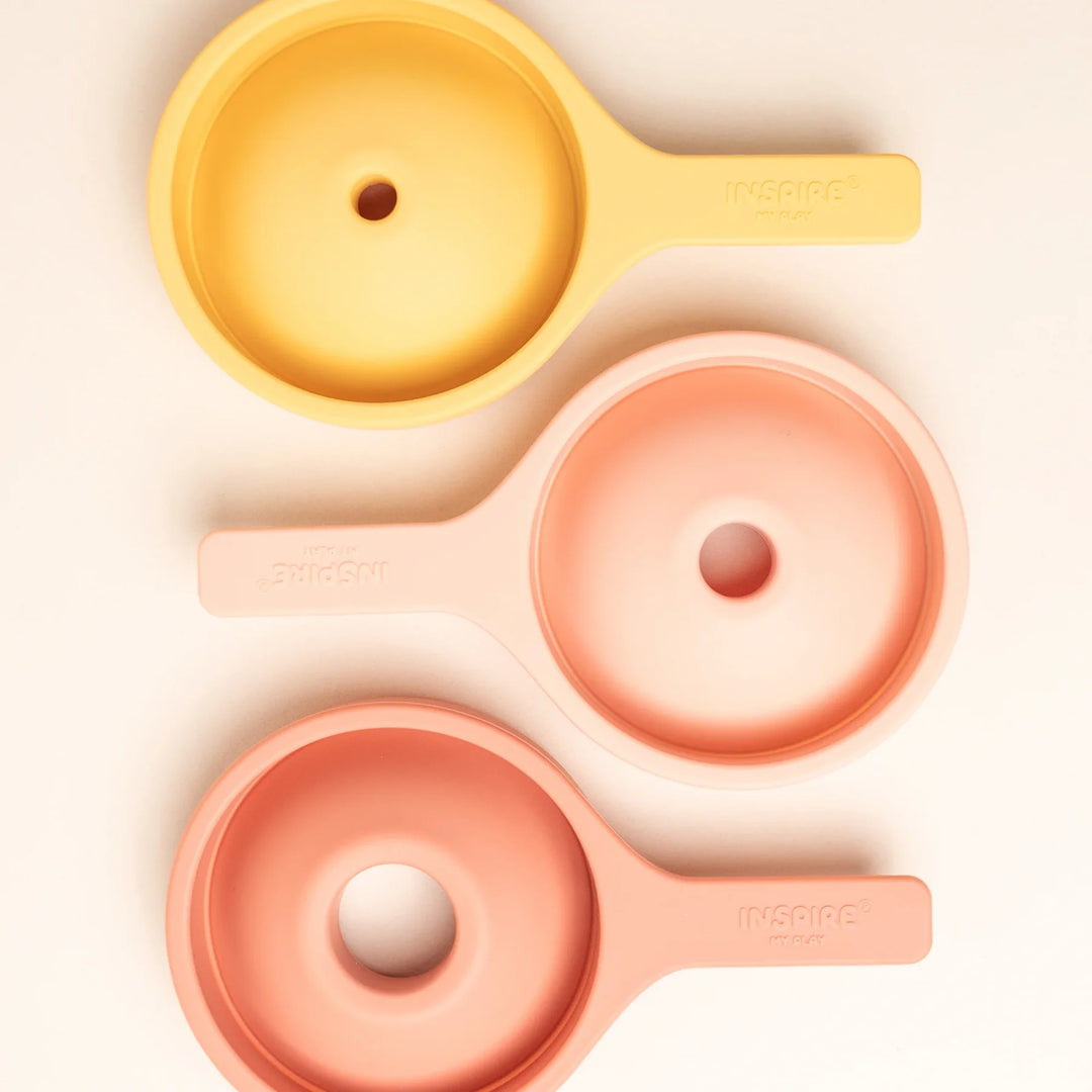 Inspire My Play - Funnel Set - Coral/Yellow - Mabel & Fox