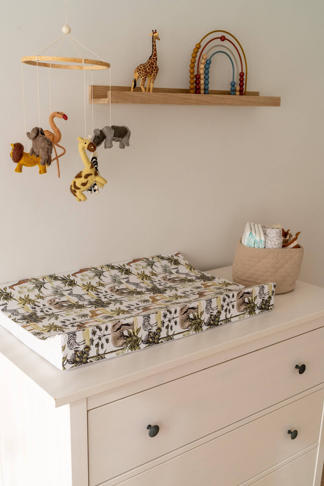 Gamcha - Baby Cot Mobile - Safari Jungle - Mabel & Fox