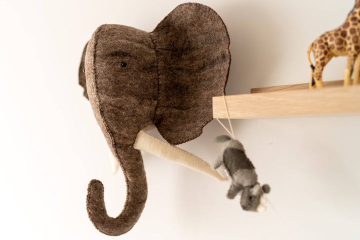 Gamcha - Wall Mount - Elephant - Mabel & Fox