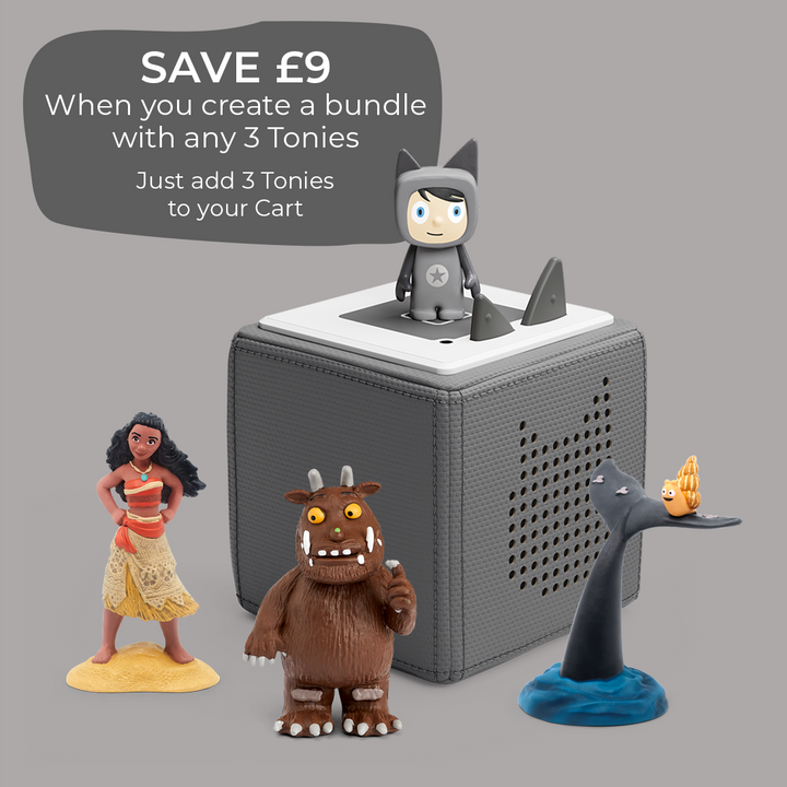 Tonies - Starter Set - Grey - Mabel & Fox