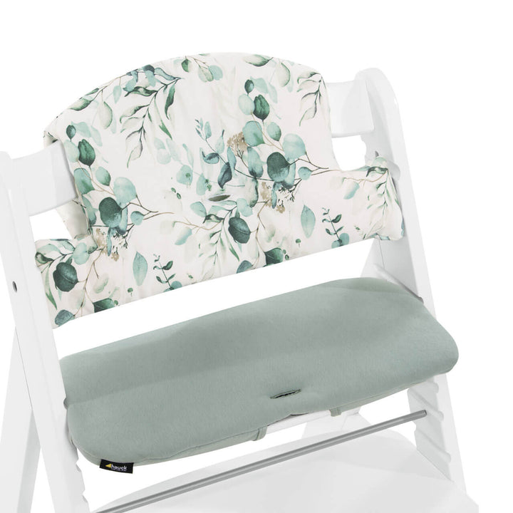 Hauck - Highchair Pad Select - Jersey Leaves Mint