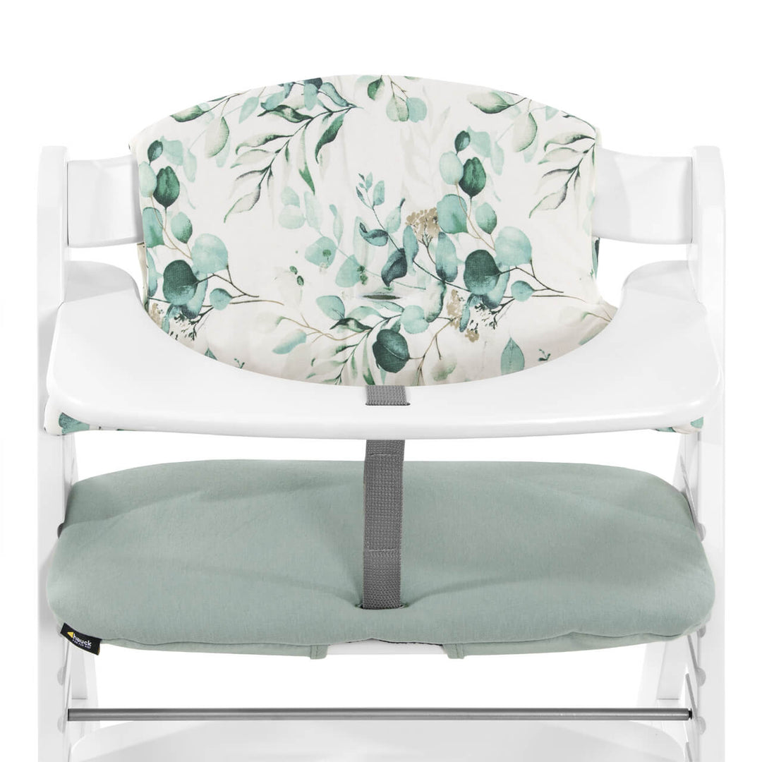 Hauck - Highchair Pad Select - Jersey Leaves Mint