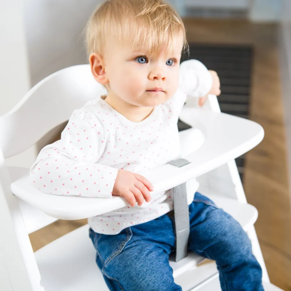 Hauck - Alpha+ Wooden Highchair - White