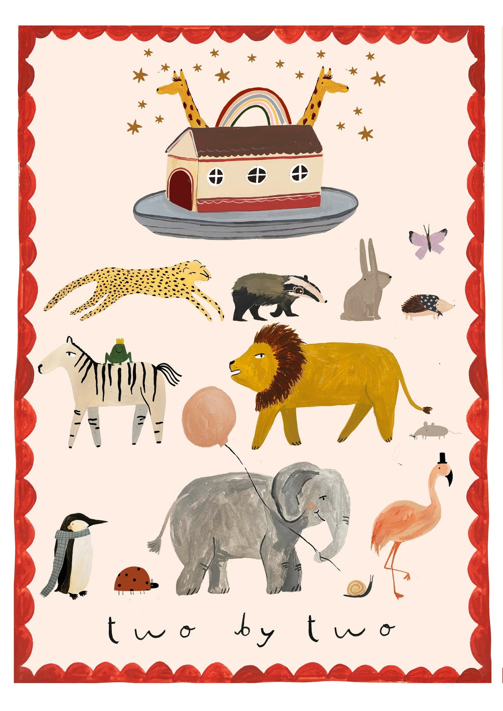 Yaya Studio - Art Print - Noah's Ark - Mabel & Fox