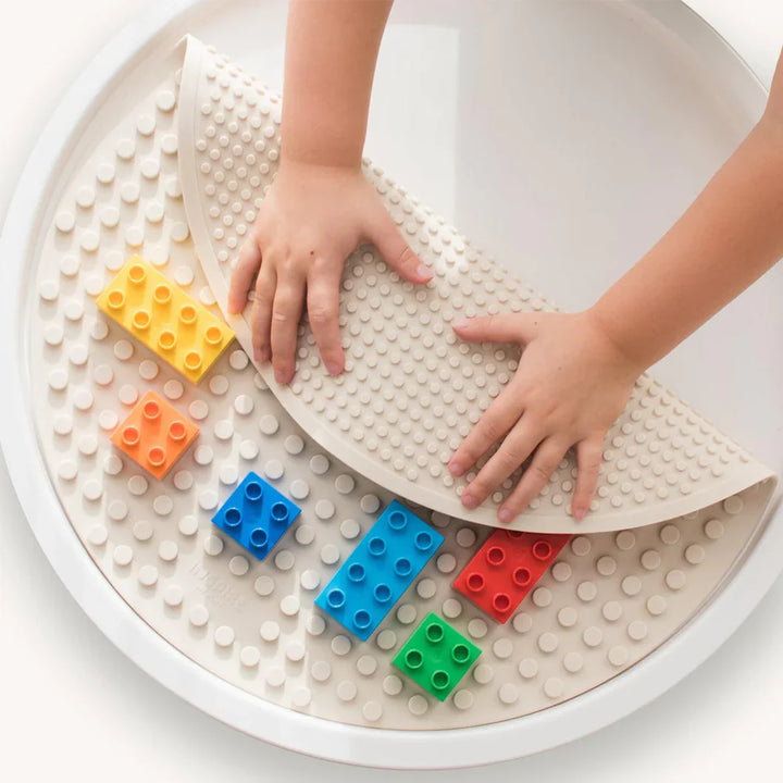 Inspire My Play - Building Block Mat - Stone