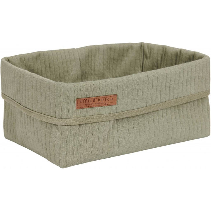 Little Dutch Storage Basket - Large - Olive Green - Mabel & Fox