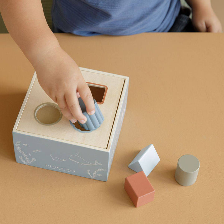 Little Dutch - Wooden Shape Sorter - Ocean - Mabel & Fox