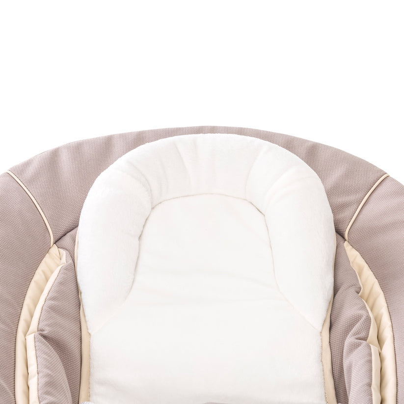 Hauck - Alpha Bouncer 2 in 1 - Stretch Beige - Mabel & Fox