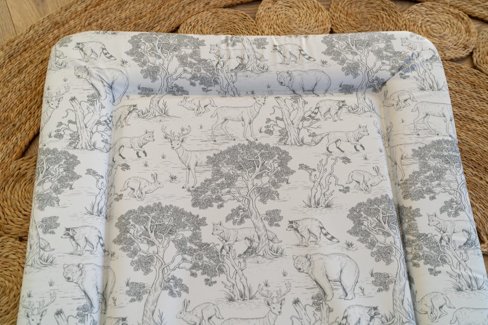 Mabel & Fox - Baby Changing Mat  -  Woodland Animals - Mabel & Fox