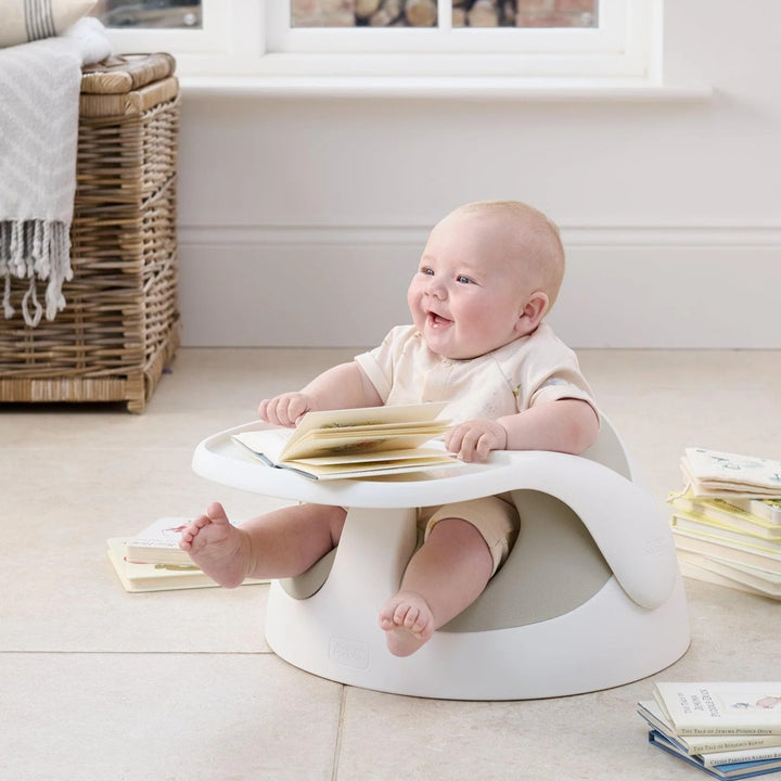 Mamas & Papas - Snug Floor Seat with Activity Tray - Clay