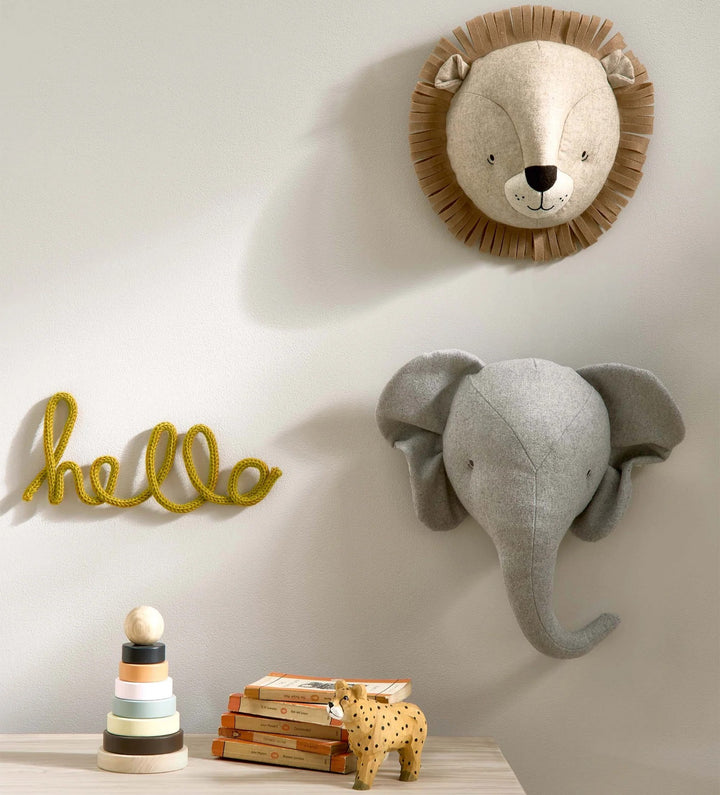 Mamas & Papas - Born To Be Wild - Lion Head Wall Art - Mabel & Fox