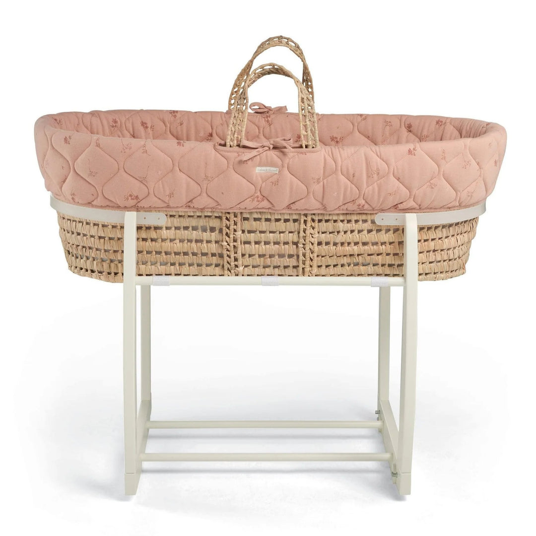 Mamas & Papas - Moses Basket - Welcome to the World Wildflower - Mabel & Fox