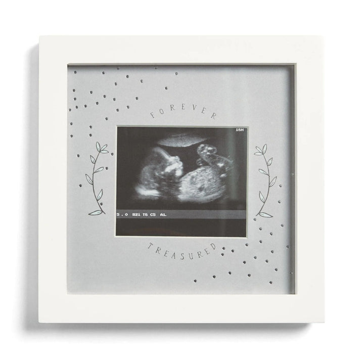 Mamas & Papas - Baby Scan Photo Frame White - Forever Treasured