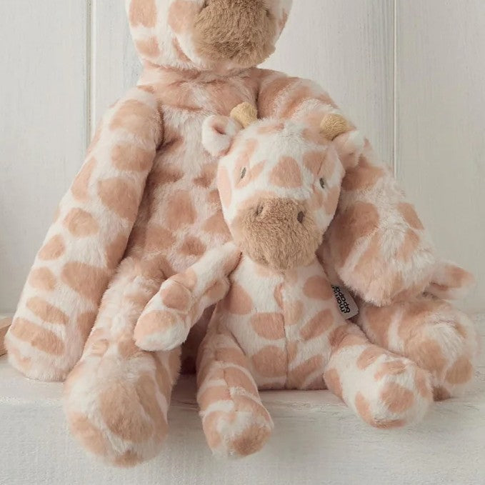 Mamas & Papas - Welcome to the World Safari - Small Giraffe Beanie Toy - Mabel & Fox