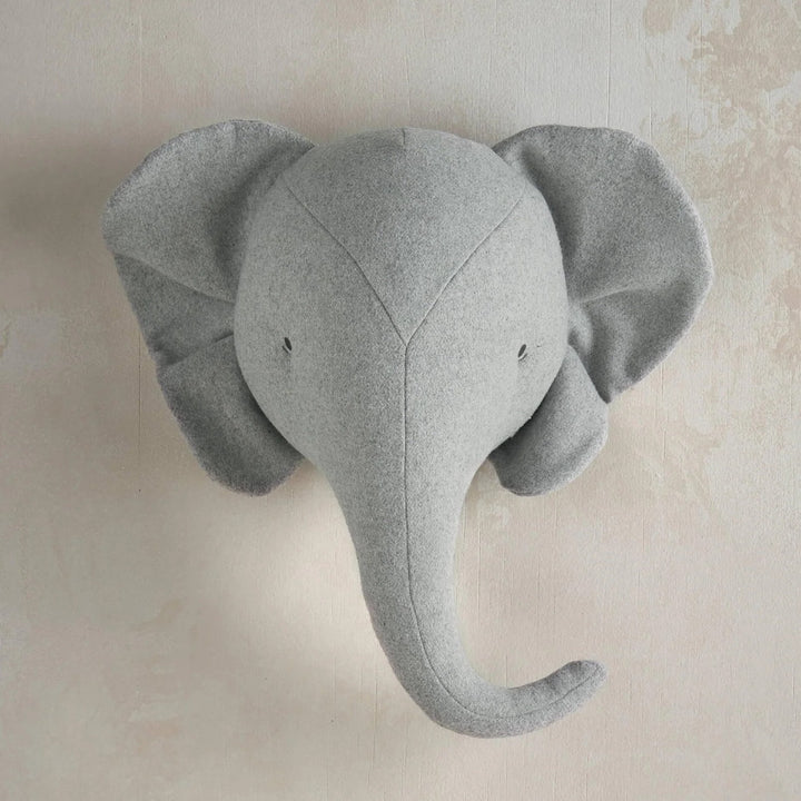 Mamas & Papas - Born To Be Wild - Elephant Head Wall Art - Mabel & Fox