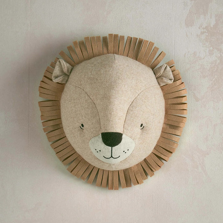 Mamas & Papas - Born To Be Wild - Lion Head Wall Art - Mabel & Fox