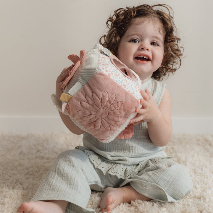 Little Dutch x Miffy - Soft Activity Cube - Lucky Blossom - Mabel & Fox