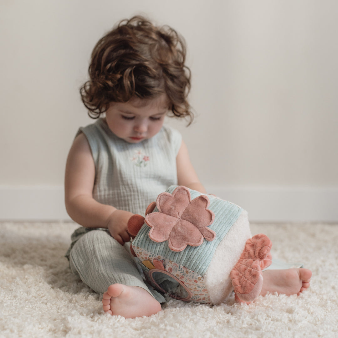 Little Dutch x Miffy - Soft Activity Cube - Lucky Blossom - Mabel & Fox