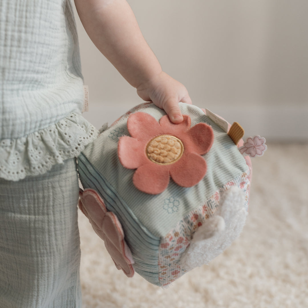 Little Dutch x Miffy - Soft Activity Cube - Lucky Blossom - Mabel & Fox