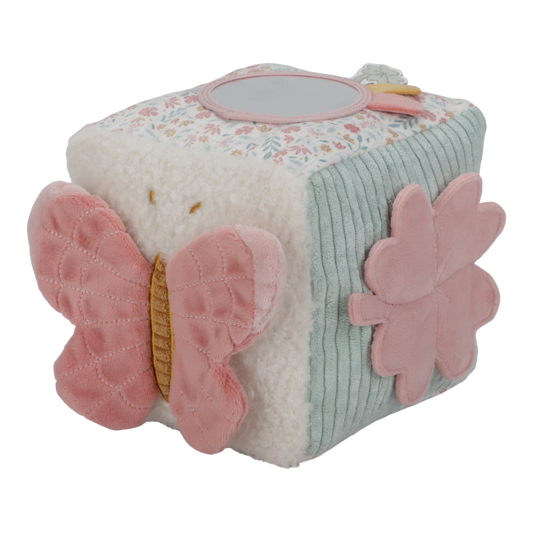 Little Dutch x Miffy - Soft Activity Cube - Lucky Blossom - Mabel & Fox