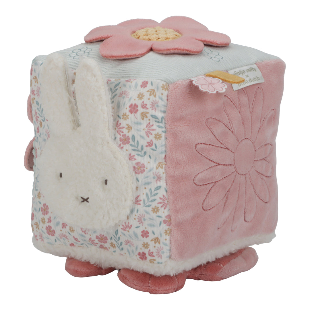 Little Dutch x Miffy - Soft Activity Cube - Lucky Blossom