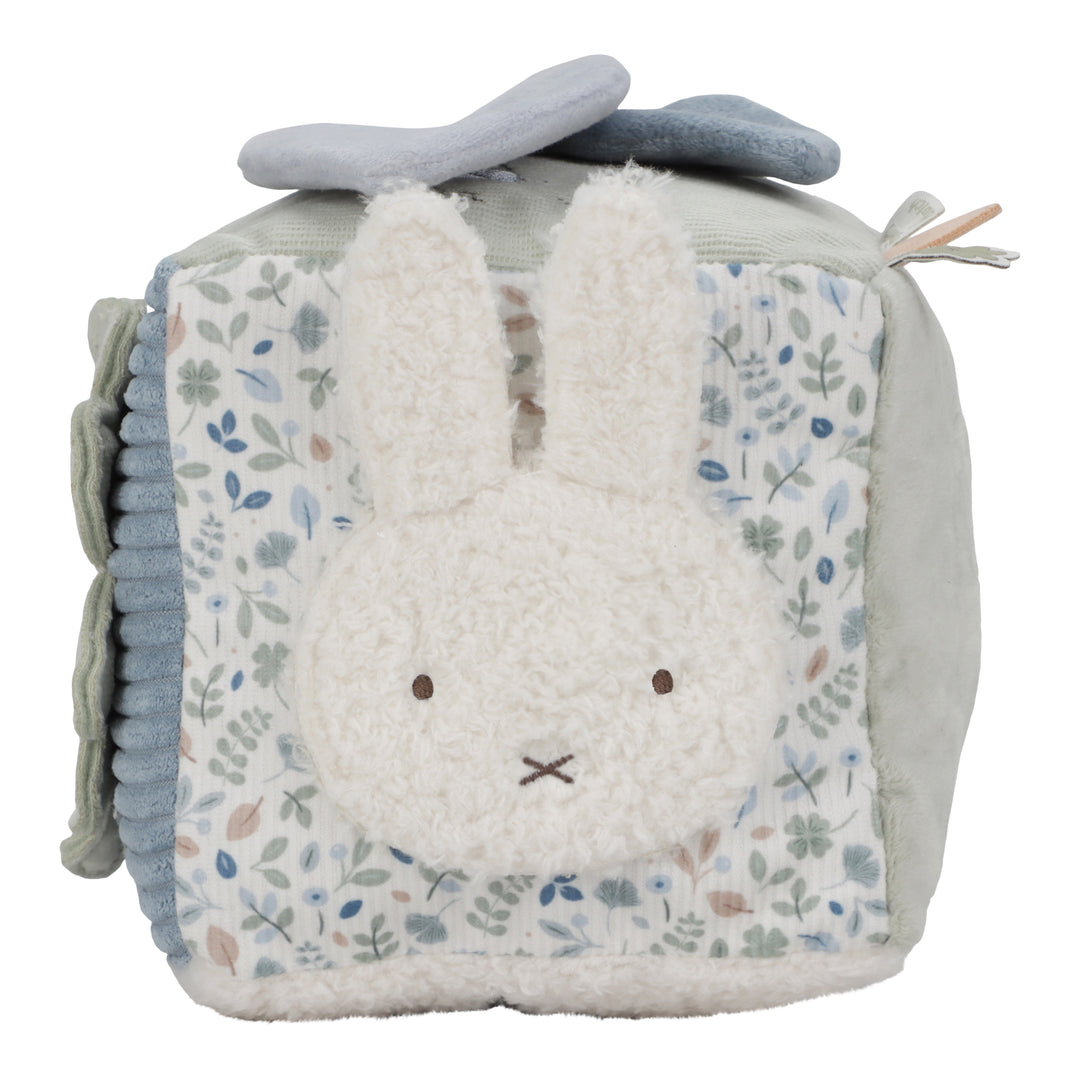 Little Dutch x Miffy - Soft Activity Cube - Lucky Leaves - Mabel & Fox