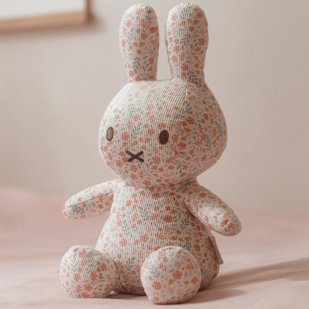 Little Dutch x Miffy - Cuddly Toy - All-Over Lucky Blossom 20cm - Mabel & Fox