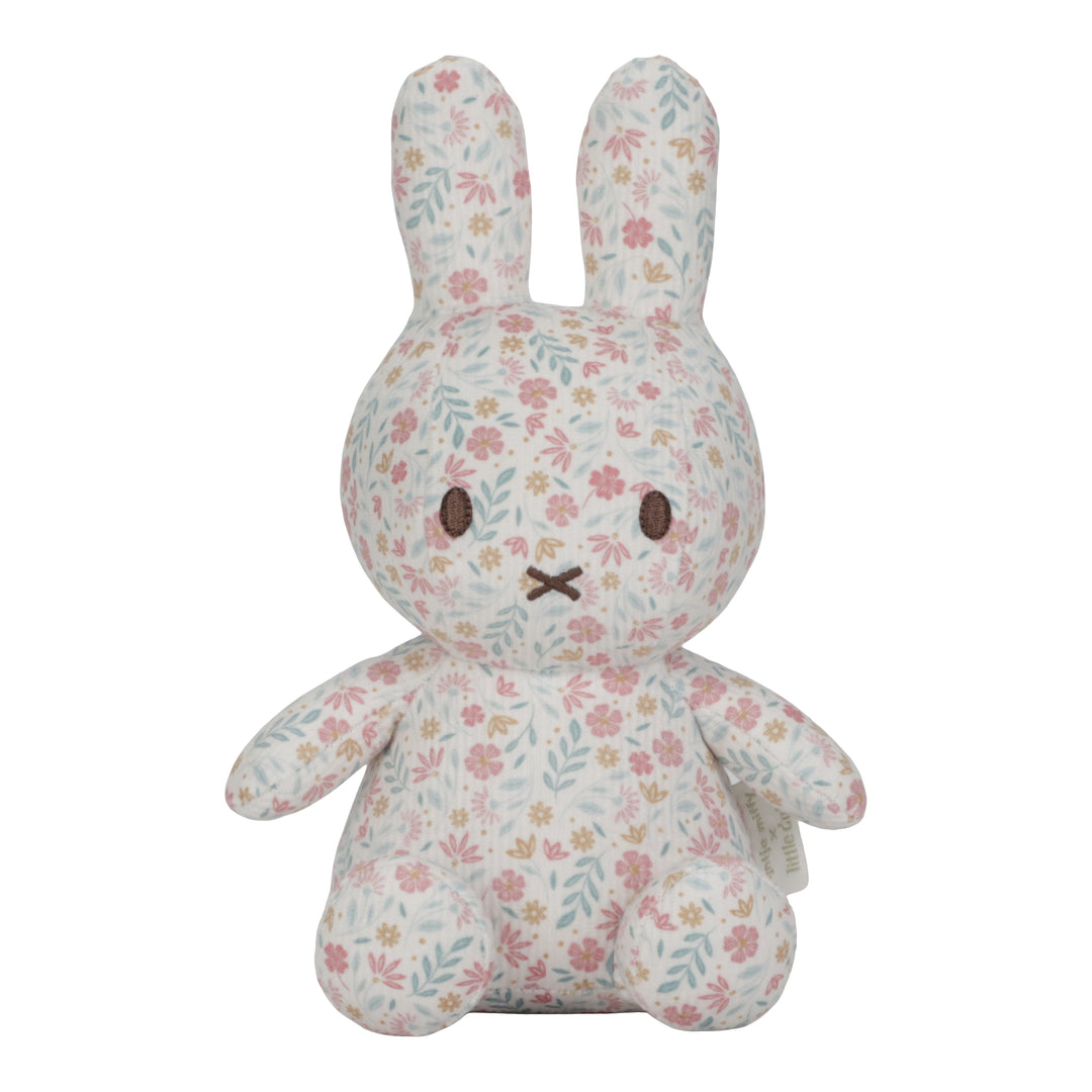 Little Dutch x Miffy - Cuddly Toy - All-Over Lucky Blossom 20cm - Mabel & Fox