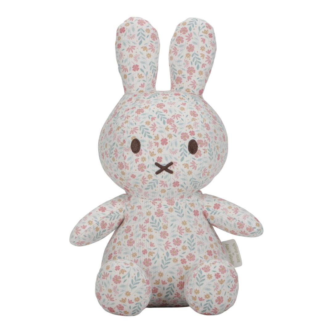 Little Dutch x Miffy - Cuddly Toy - All-Over Lucky Blossom 30cm - Mabel & Fox