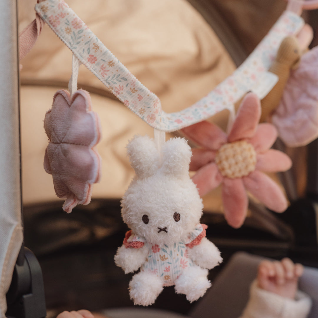 Little Dutch x Miffy - Car Seat Toy - Lucky Blossom - Mabel & Fox