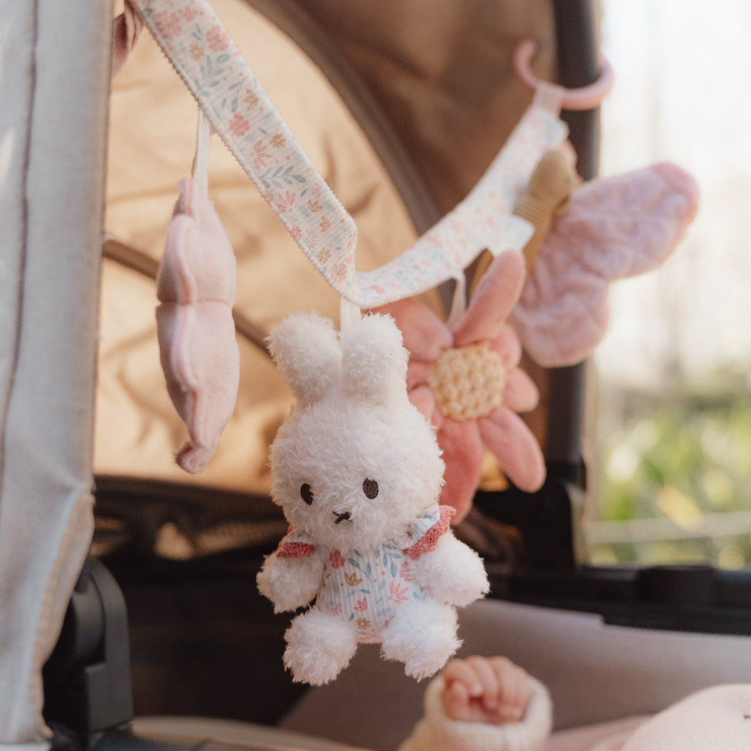 Little Dutch x Miffy - Car Seat Toy - Lucky Blossom - Mabel & Fox