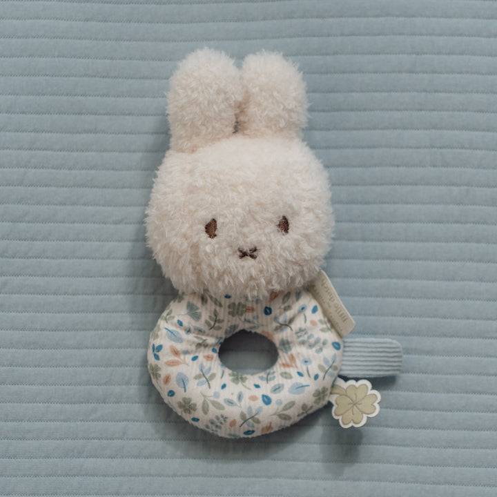 Little Dutch x Miffy - Soft Rattle - Lucky Leaves - Mabel & Fox