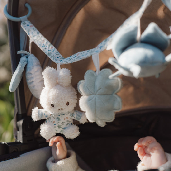 Little Dutch x Miffy - Car Seat Toy - Lucky Leaves - Mabel & Fox