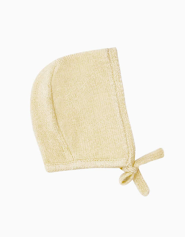 MiniKane - Béguin Élie Baby Doll Bonnet - Cream Knit