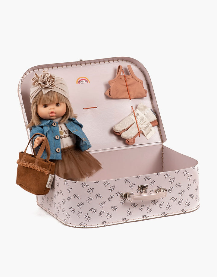 MiniKane - My Suitcase of Yesteryear- Bohemian Chic Girl