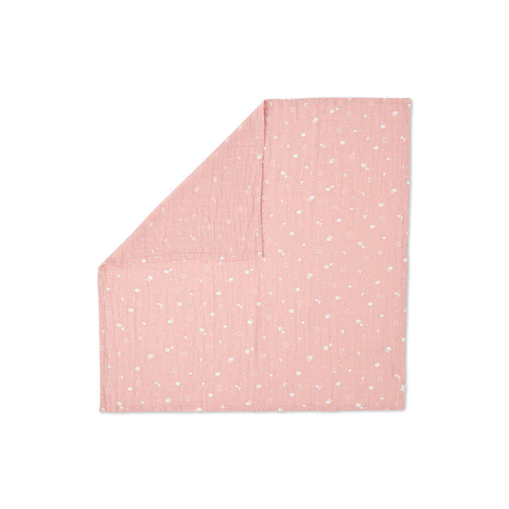 Baby Mori - Large Muslin Swaddle- Pink