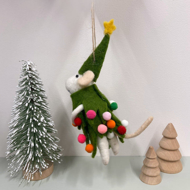 Gainsborough Giftware - Hanging Christmas Tree Mouse