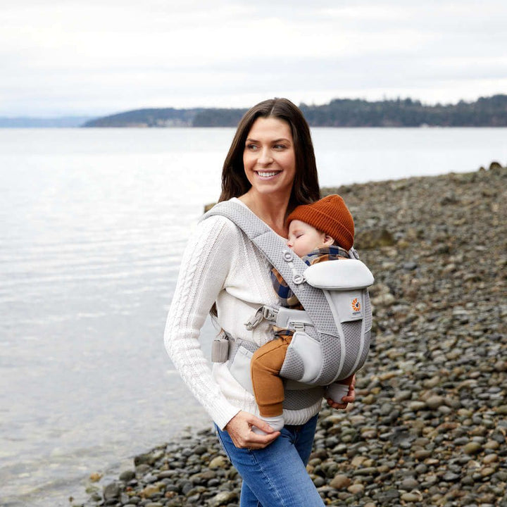 Ergo Baby - Omni Breeze Baby Carrier - Pearl Grey