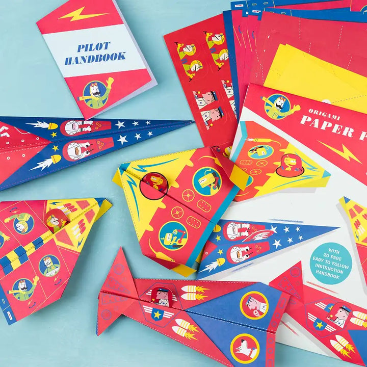 Rex London - Children's Origami Kit - Paper Planes