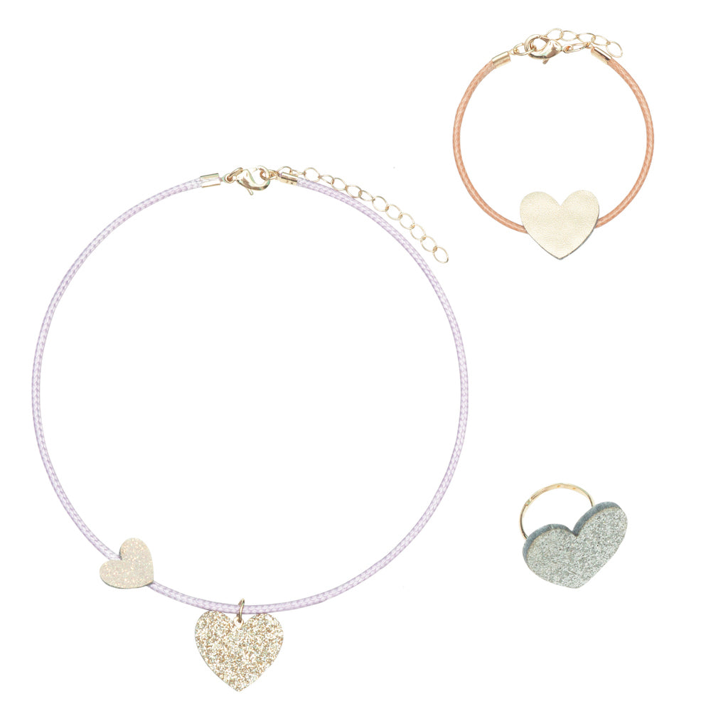 Mimi & Lula - Heart Jewellery Sets