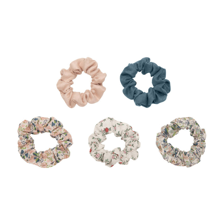 Mimi & Lula - Scrunchies- Floral (5 Pack) - Mabel & Fox