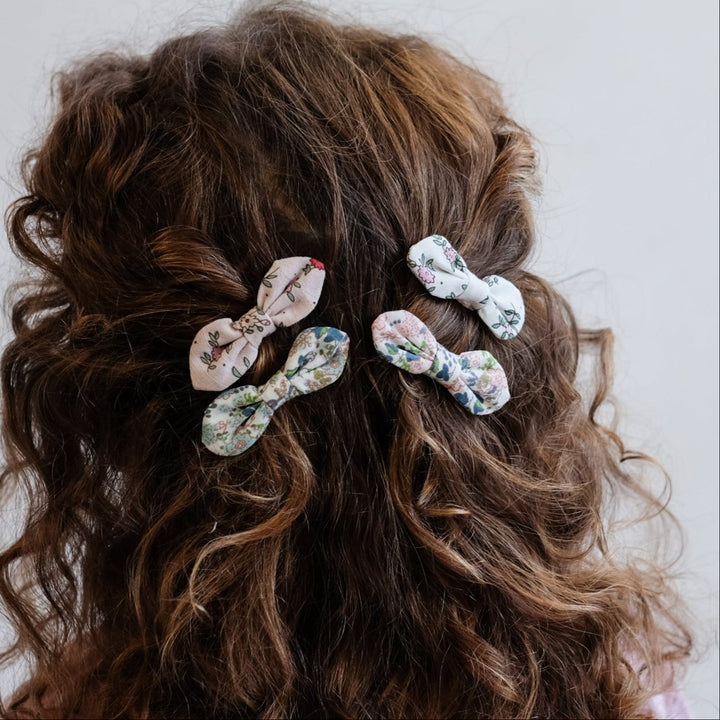 Mimi & Lula - Hair Clips - Flora Bow Clips (4 Pack)