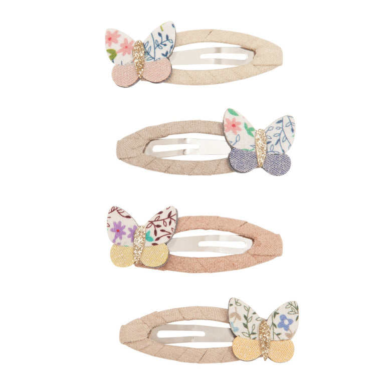 Mimi & Lula - Clic Clac Hair Clips - Betty Butterfly (4 Pack) - Mabel & Fox